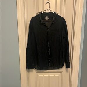 Old Navy dark navy  Casual Button Down Shirt